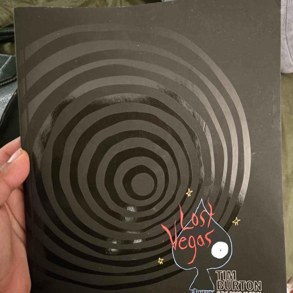 Tim Burton Lost Vegas Book